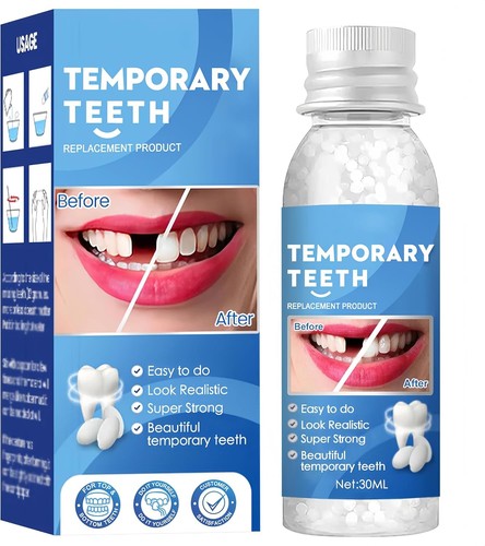 Temporary tooth filling repair - tooth,