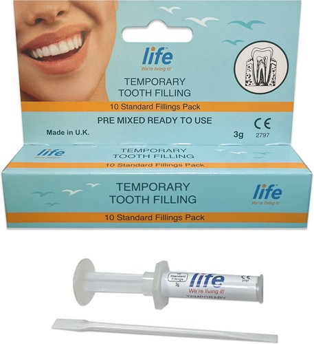 Temporary tooth filling kit - temporary,