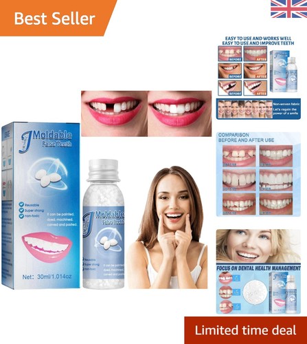 Moldable temporary tooth - moldable,