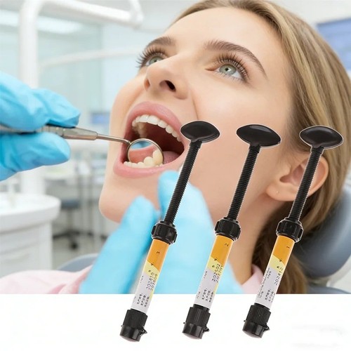 New dental cement tooth - new,