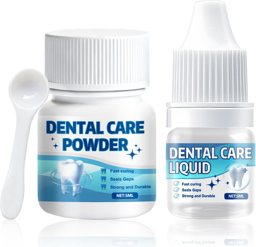 Teeth filling repair - filling,