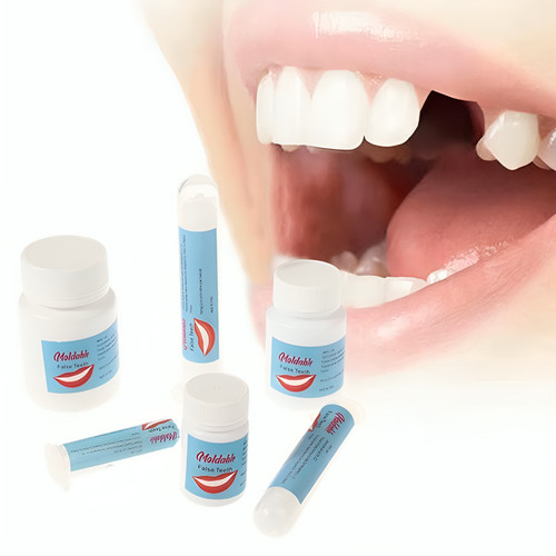 Temporary tooth gap filling - tooth,