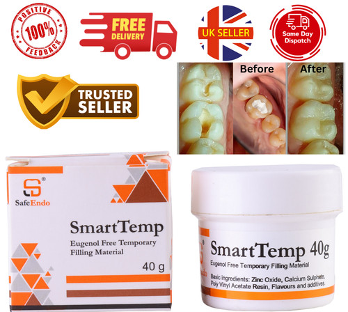 Dental temporary tooth filling - temporary,