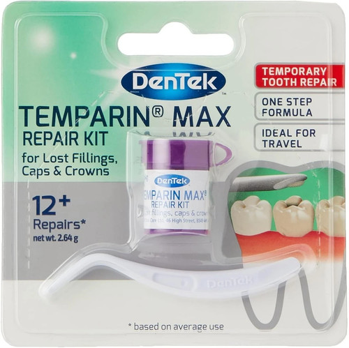 Dentek dental temporary tooth - temporary,