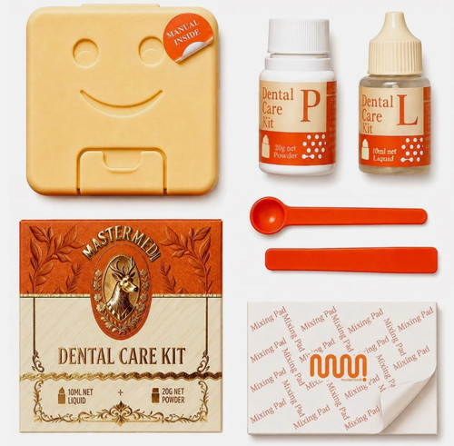 Instant tooth filling kit - tooth, with