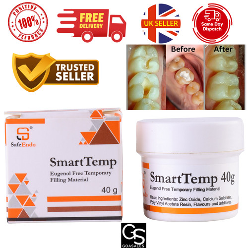 Dental temporary tooth filling - temporary,