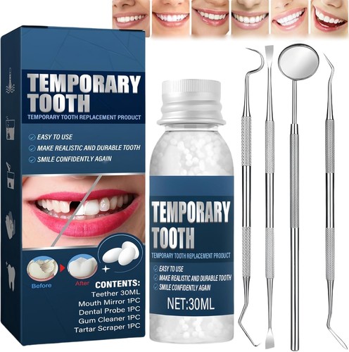 Temporary tooth filling repair - tooth,